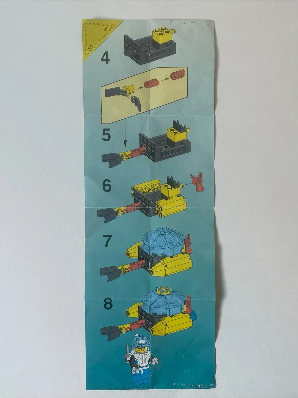LEGO Manual for set 6125